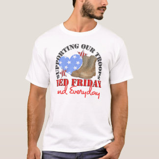Rode vrijdag elke dag t-shirt