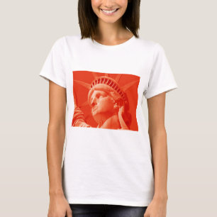 Rode Vrijheidsbeeld T-shirt