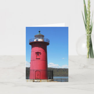 RODE VUURTOREN NOTECARD KAART