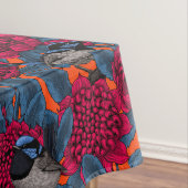 Rode waratah en sprookjes tafelkleed (Voorbeeld)