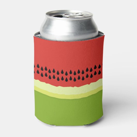 Rode Watermeloen Slice Koelboxxen Blikjeskoeler (Blikje Voorkant)