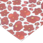 Rode Waterverf papaver Tafelkleed (Gekanteld)