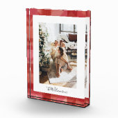 Rode Waterverf Pset Rustige kerst Fotoblokken (Rechts)