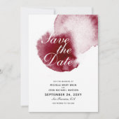 Rode Waterverf van de Spil Sparen de Kaart van de  (Voorkant)