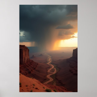 Rode Weg, Rollende Donder Poster