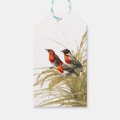 Rode weide cadeaulabel (Voorkant)