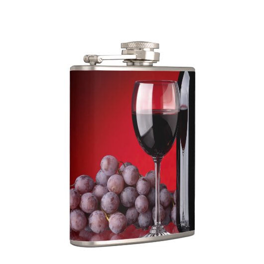 Rode Wijn Heupfles (Rechts)