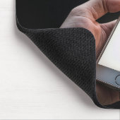 Rode wijn in een smartphone muismat (Hoek)