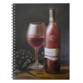 Rode wijn notitieboek (Voorkant)