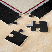 Rode wijn Puzzle Legpuzzel (Zijkant)