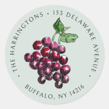  rode wijndruiven met de hand getrokken retouradre