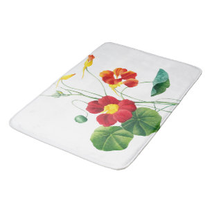 Rode Wilg II Droombeeld: Vintage Botanisch Badmat
