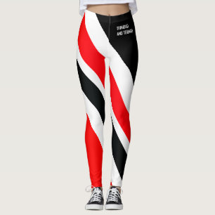 RODE WIT EN ZWART T&T PATRIOT LEGGINGS