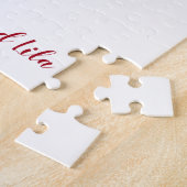  rode witte blauwe Amerikaanse adelaar sterren Legpuzzel (Zijkant)