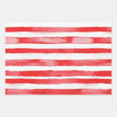 Rode Witte Bloemen Harten Bruiloftszand Bruidsfees Inpakpapier Vel (Voorkant 3)