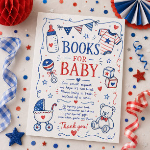 Rode Witte Boeken voor Baby Informatiekaartje