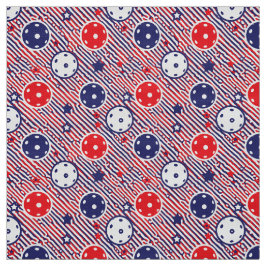 Rode, witte en blauwe pickleballen stof