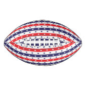 Rode, witte en blauwe sterren en stripes american football (Voorkant)