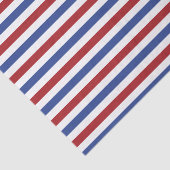 Rode witte en blauwe strepen tissuepapier (Detail)