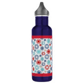 Rode Witte en Blauwe Waterfles (Links)