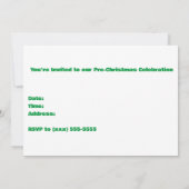 Rode, Witte en Groene Kaleidoscopen Kaart (Achterkant)