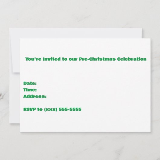 Rode, Witte en Groene Kaleidoscopen Kaart (Achterkant)