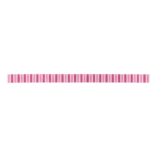 Rode, witte en roze strepen lint (Voorkant)