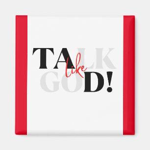 Rode, witte en zwarte magneet