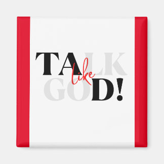 Rode, witte en zwarte magneet