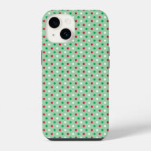 Rode, Witte & Groene Stippen Hoesje