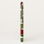 Rode witte kerstversiering kerst Holly Case-Mate iPhone Case (Achterkant/links)