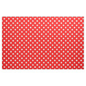 Rode Witte Polka Dots Textiel Stof (Fat Quarter)