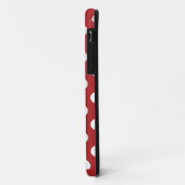 Rode Witte Stippen Case-Mate iPhone Case (Achterkant/links)