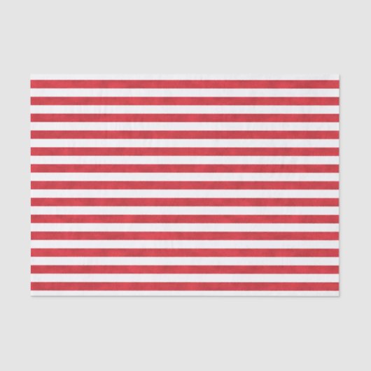 Rode witte strepen met  kerst tissuepapier (Voorkant)