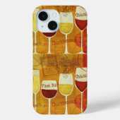 Rode Witte Wijn Wijngaard Winery Apple Case-Mate iPhone Case (Achterkant)