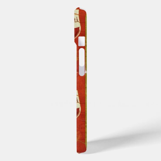 Rode Witte Wijn Wijngaard Winery Apple Case-Mate iPhone Case (Achterkant / Links)