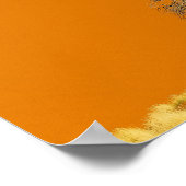 Rode woestijn van Namibië Poster (Hoek)