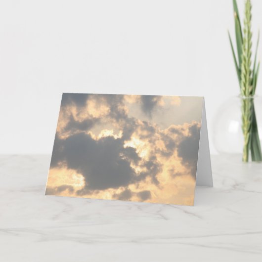 Rode wolk kaart (Voorkant)