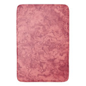 Rode Zalm Marmer abstract Badmat (Voorkant Verticaal)