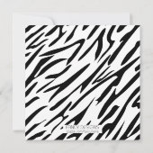 Rode Zebra Aankondiging (Achterkant)