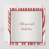 Rode Zebra Kaart (Achterkant)