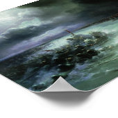 Rode Zee kruising Poster (Aivasovsky) (Hoek)