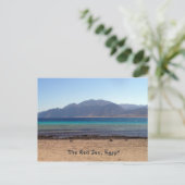 Rode Zee Laguna Briefkaart (Staand voorkant)