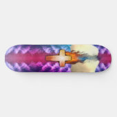 Rode Zee Skateboard (Horizontaal)