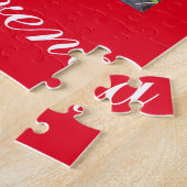 rode zeemeermin legpuzzel (Zijkant)