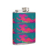 Rode zeemeerminkolf heupfles (Rechts)