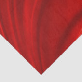 Rode zijde tissuepapier (Detail)