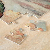 Rode Zonnebloem 500 Stuk Puzzel Legpuzzel (Zijkant)