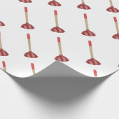 Rode zuiger cadeaupapier (Hoek)