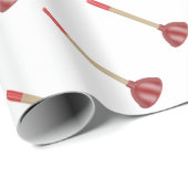 Rode zuiger cadeaupapier (Rol Hoek)